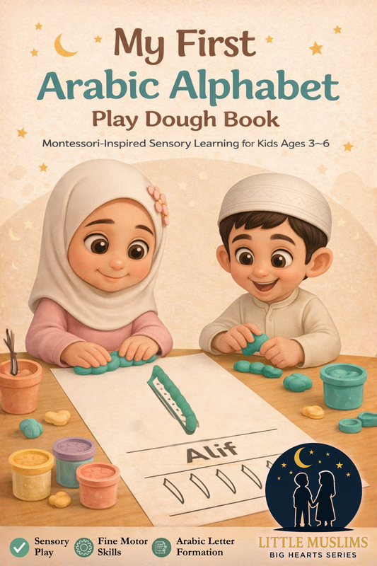 My First Arabic Alphabet - Play Dough Book